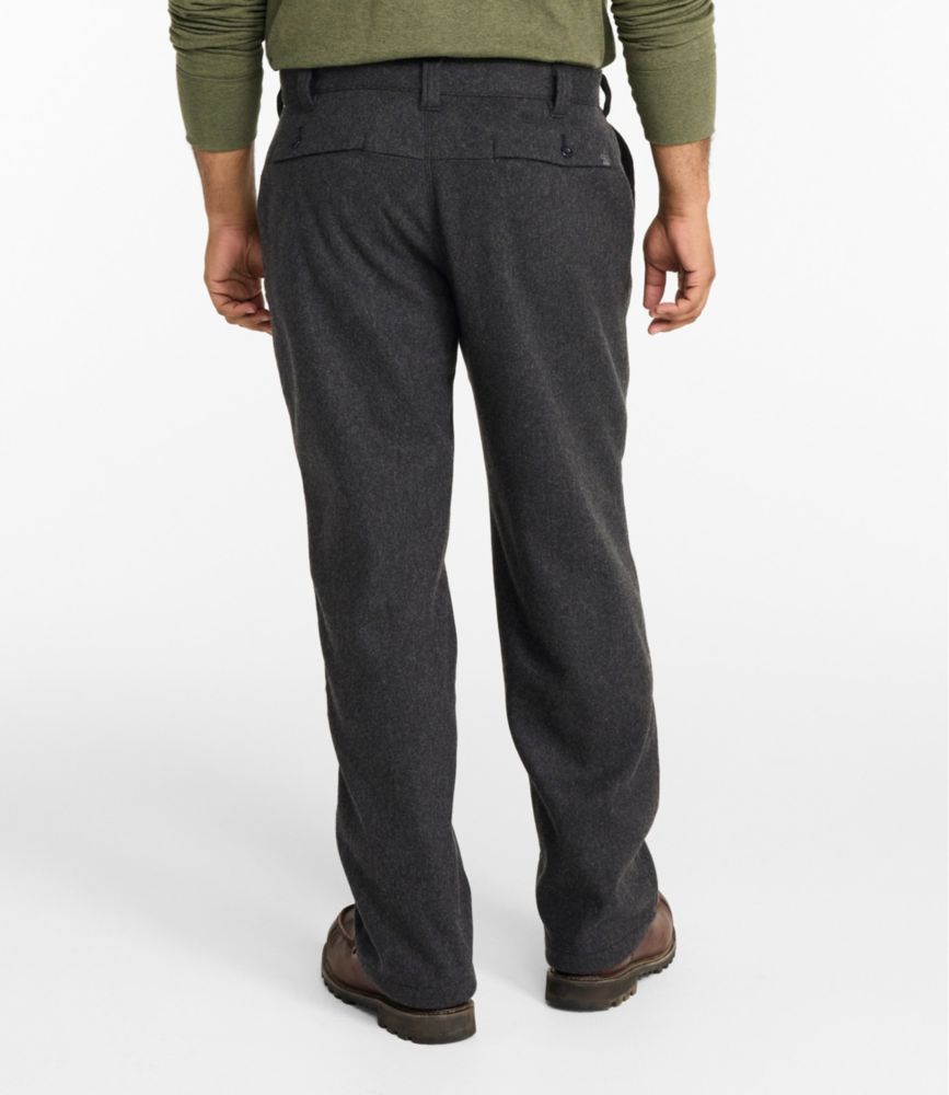 Men's Maine Guide II Unlined Wool Pants, Alloy Gray, small image number 5