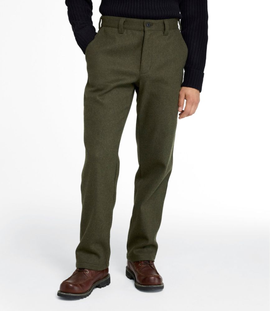 Men's Maine Guide II Unlined Wool Pants, New