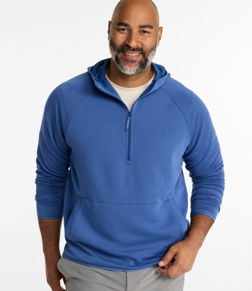 Men's VentureTek 1/4 Zip Hoodie, Dark Cinder, small image number 4