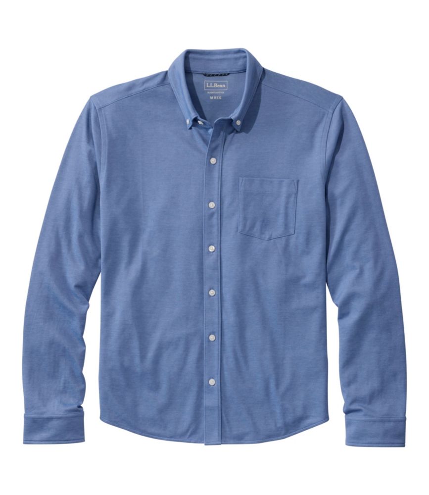 Men's Comfort Stretch Performance® Button-Front Shirt, Long-Sleeve