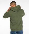 Bean's Quilted Snap Hoodie, Thyme Heather, small image number 2