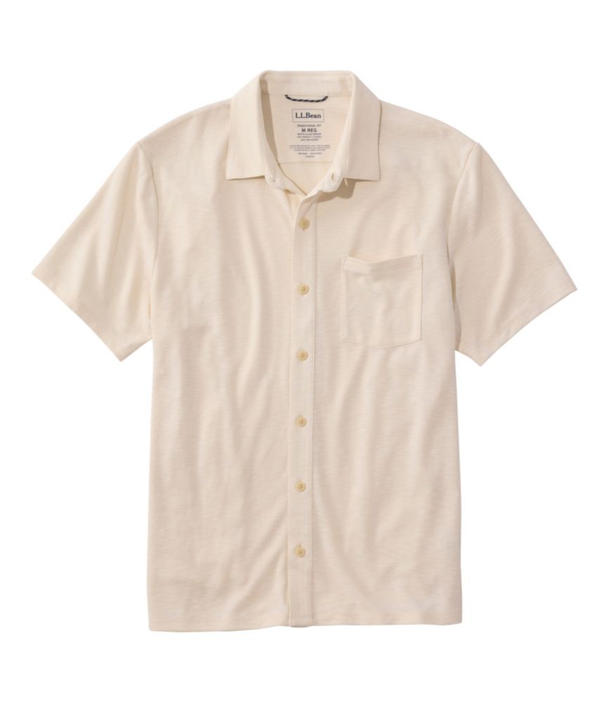 Men's Sunwashed Ultrasoft Button-Front Shirt, Short-Sleeve