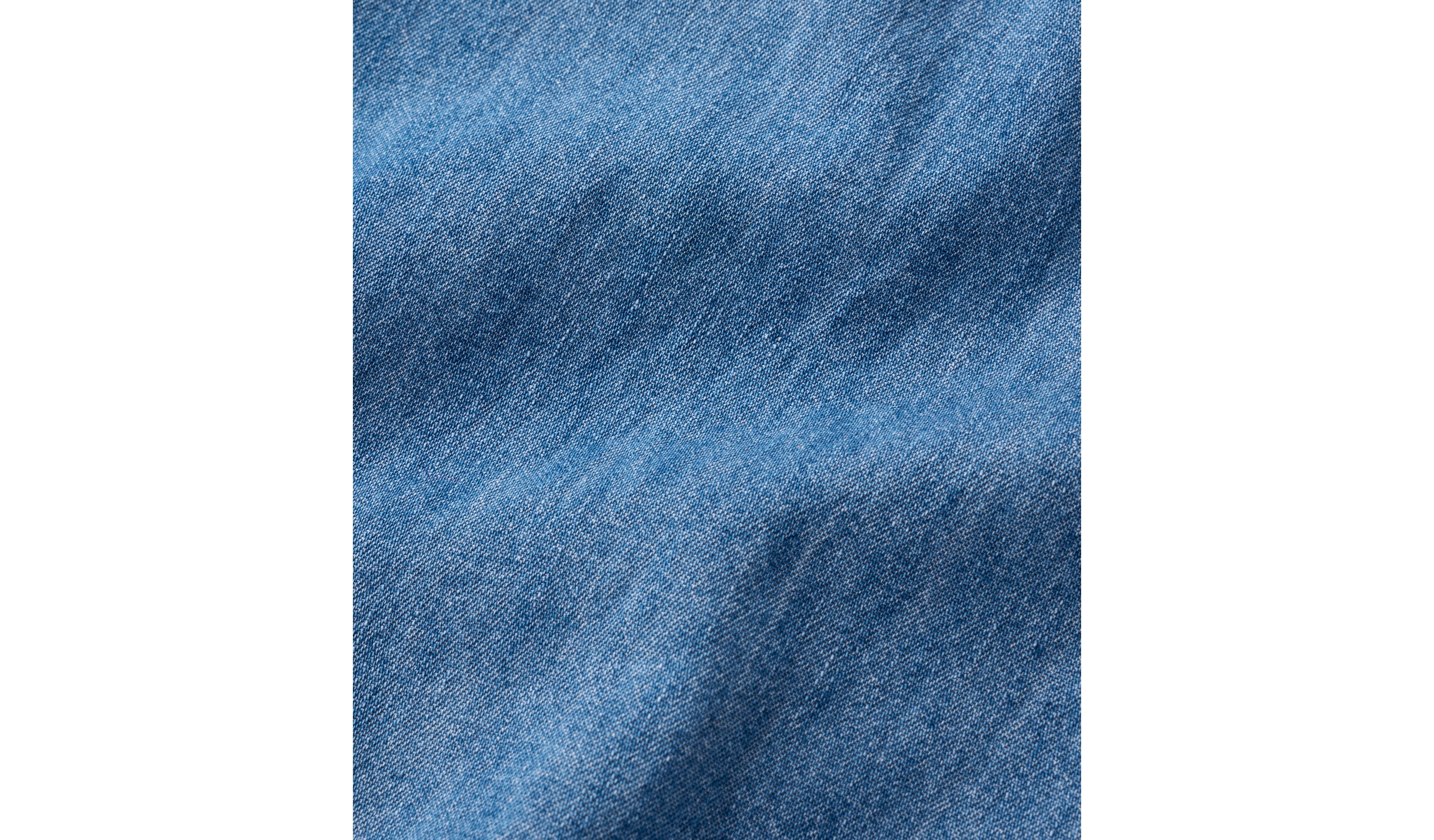 Men's Sunwashed Denim Shirt, Slightly Fitted