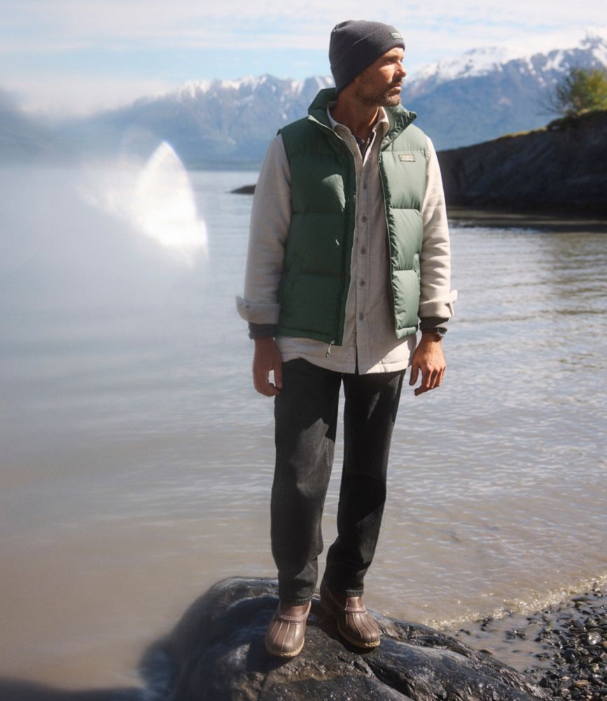 Men's Heritage Jeans, Relaxed Fit, Stonewashed, small image number 8