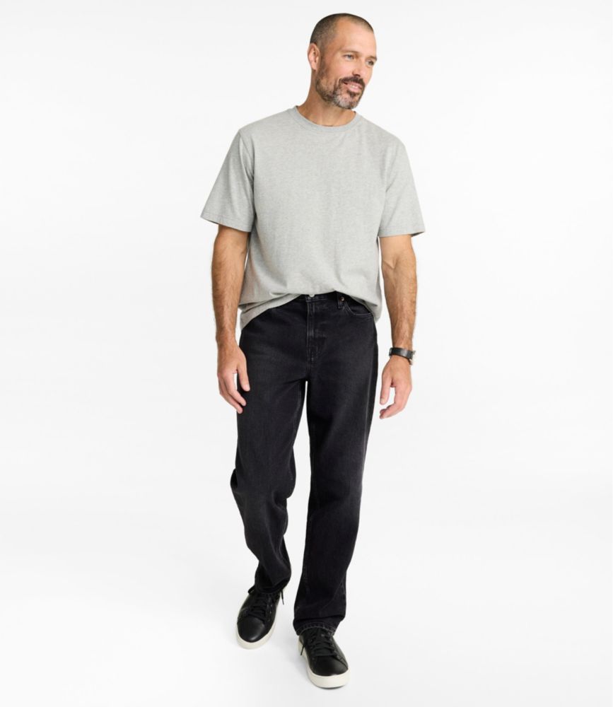 Men's Heritage Jeans, Relaxed Fit, Stonewashed, small image number 9