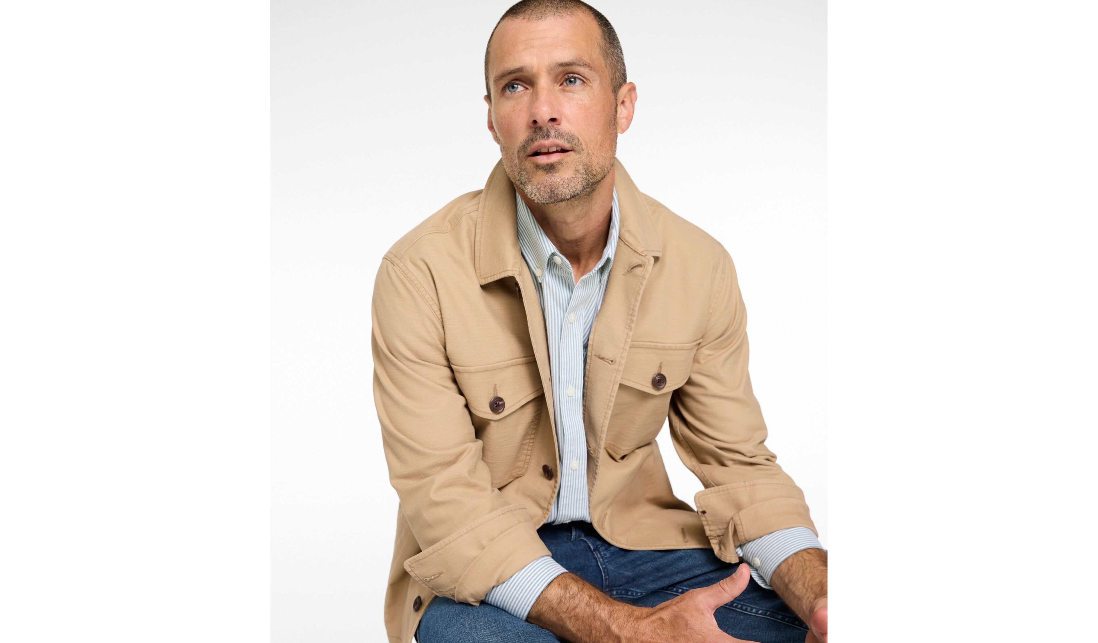 Men's 1912 Field Shirt Jacket, Slightly Fitted