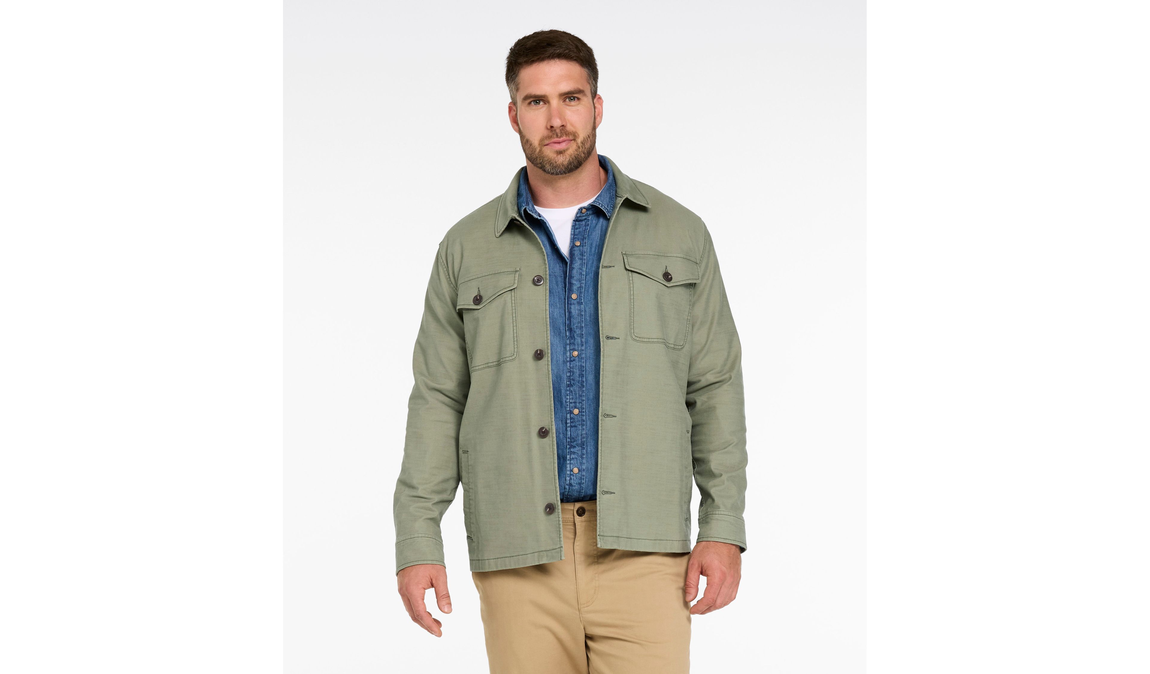 Men's 1912 Field Shirt Jacket, Slightly Fitted