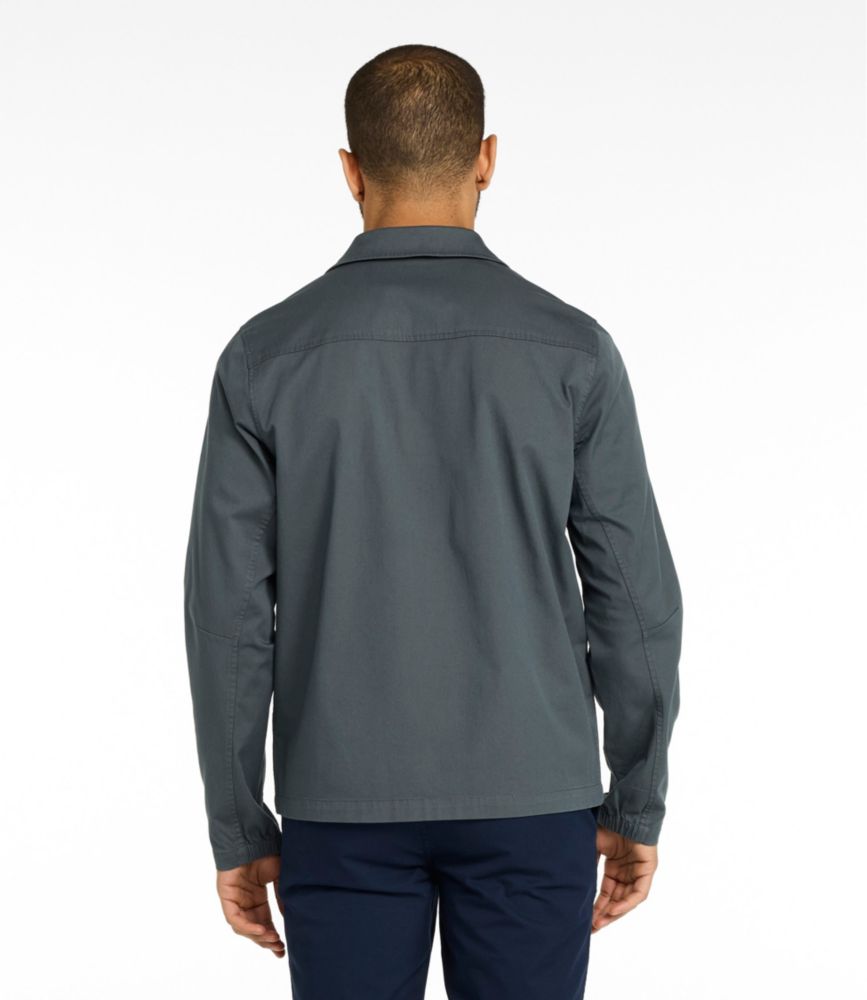 Men's Comfort Stretch Performance&reg; Indoor Jacket, Slightly Fitted, Navy, small image number 3