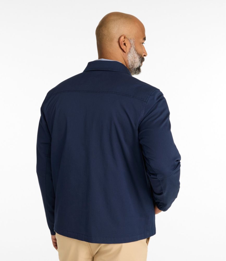 Men's Comfort Stretch Performance&reg; Indoor Jacket, Slightly Fitted, Navy, small image number 5