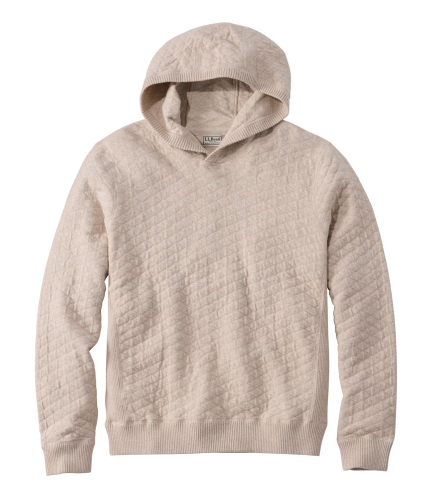 Men's Quilted Hoodie Sweater