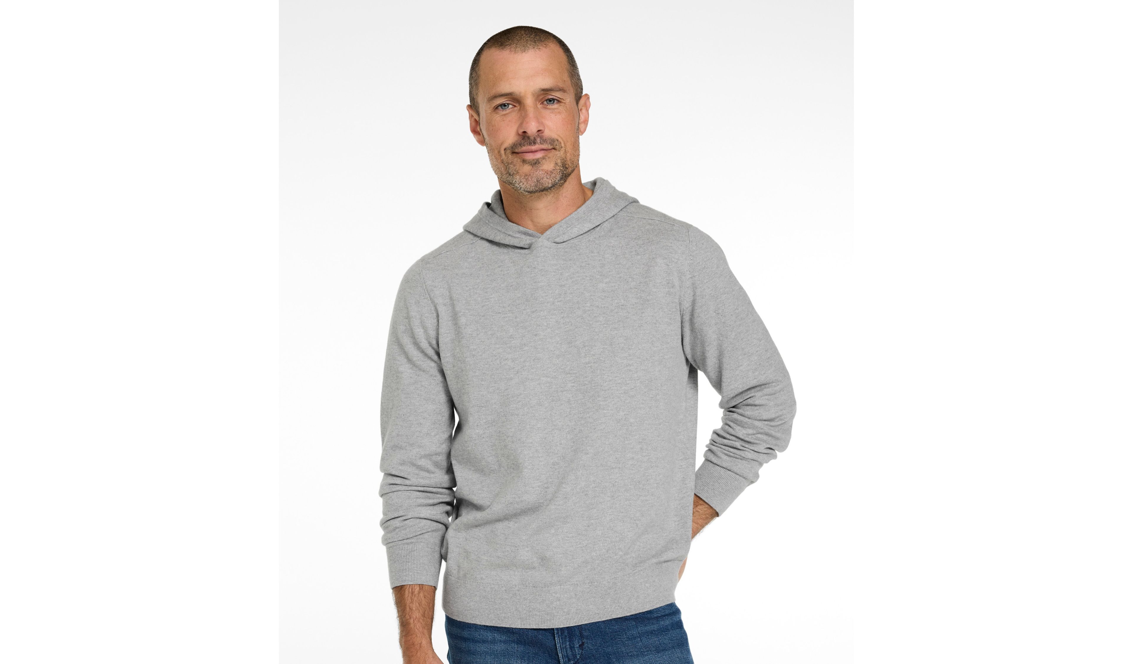 Men's All Seasons Cotton Blend Sweater, Hoodie