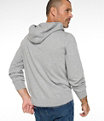 Men's All Seasons Cotton Blend Sweater Hoodie, Grey Heather, small image number 2