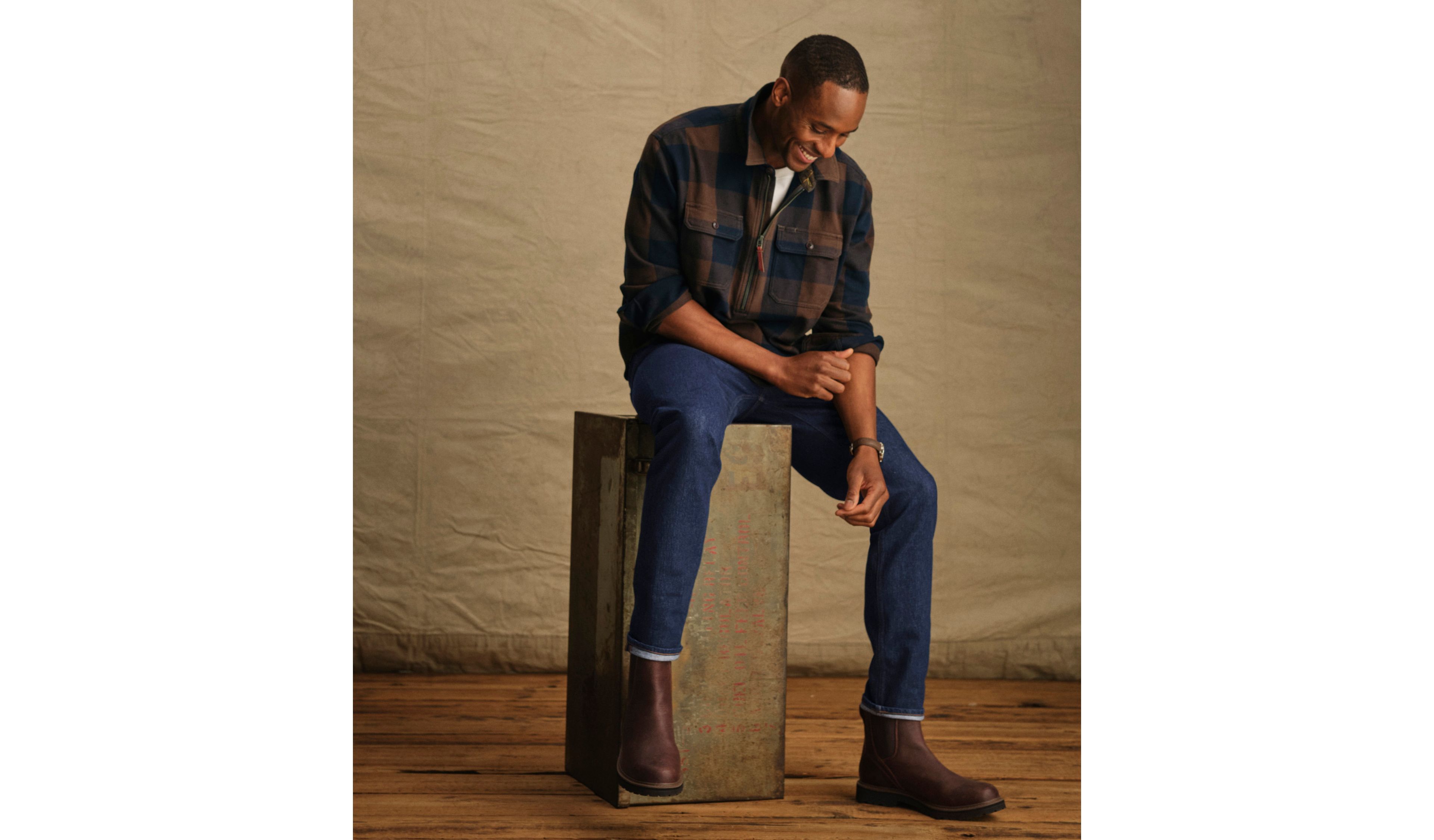 Men's Signature Fisherman Twill Shirt, Traditional Fit