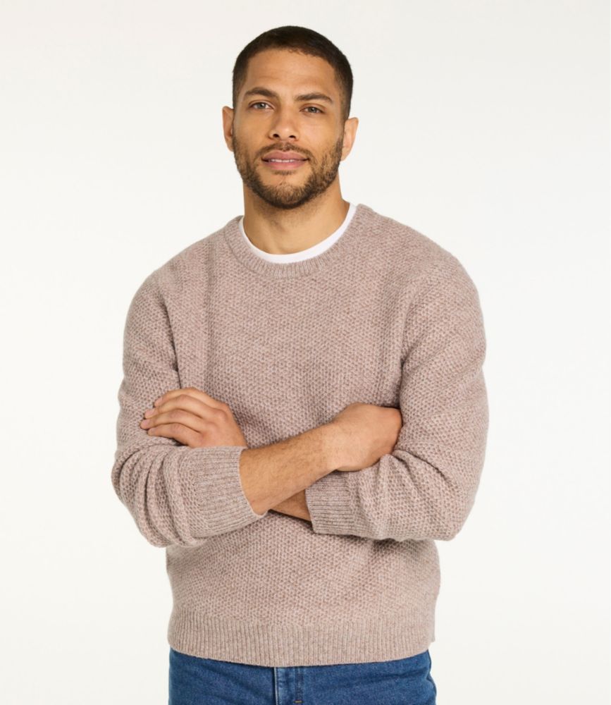 Men's Heritage Honeycomb Sweater, Crewneck