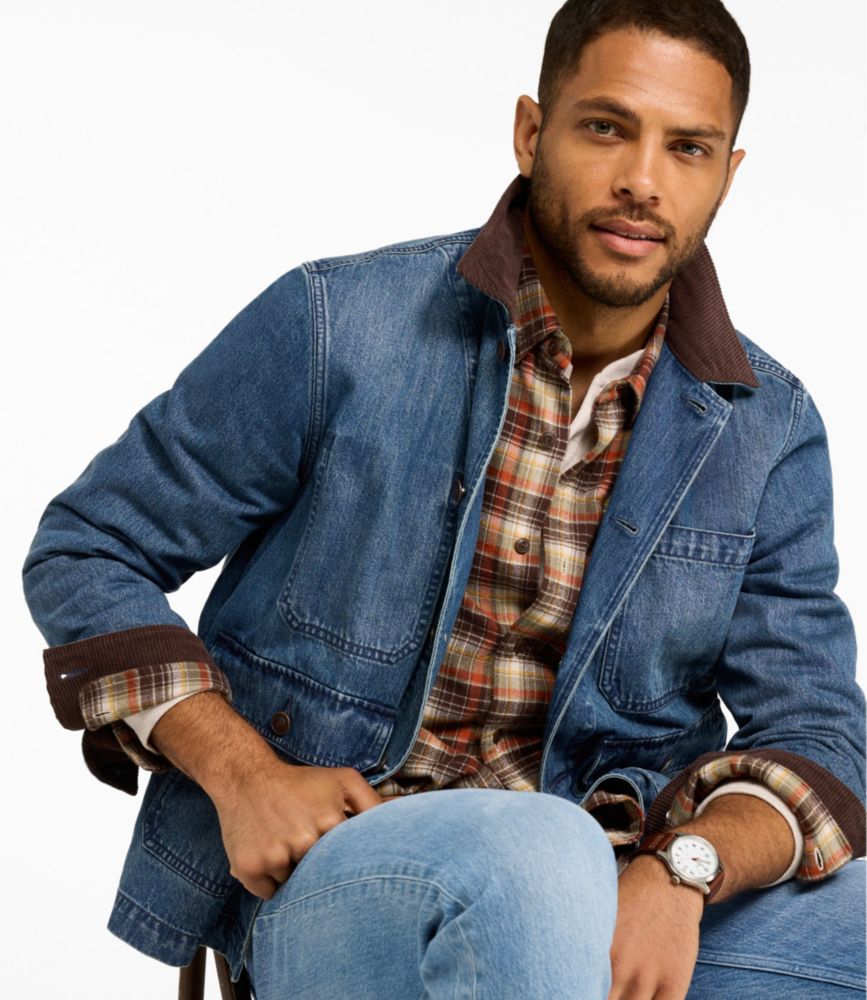 Men's Signature Double L® Denim Barn Coat