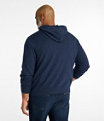 Men's All Seasons Cotton Blend Sweater Hoodie, Classic Navy Heather, small image number 4