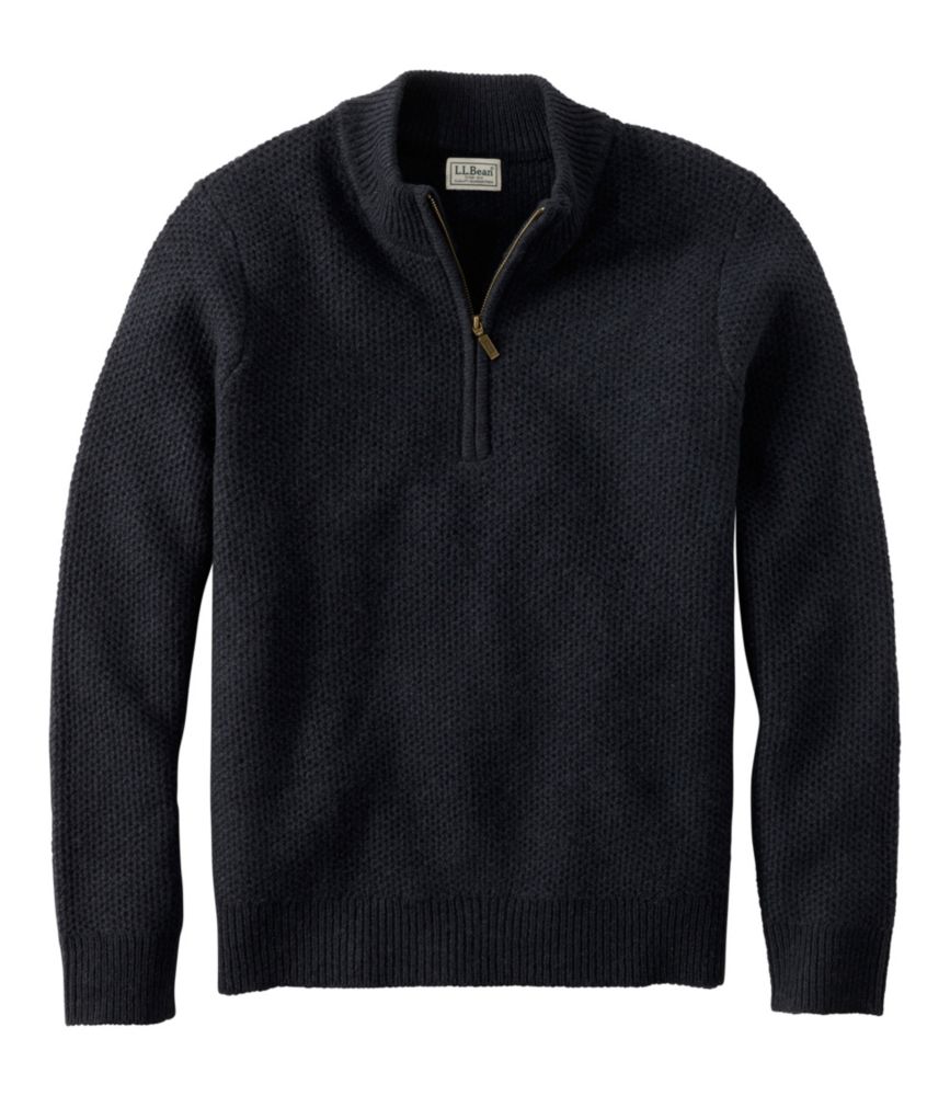 Men's Heritage Honeycomb Sweater, Quarter-Zip