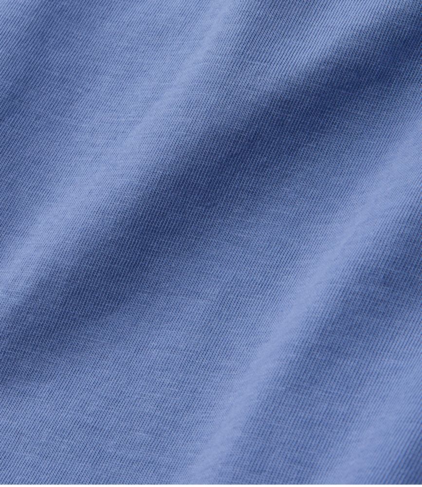 Women's Sunwashed Tee, Long-Sleeve Cropped Boxy Henley, Classic Navy, small image number 5