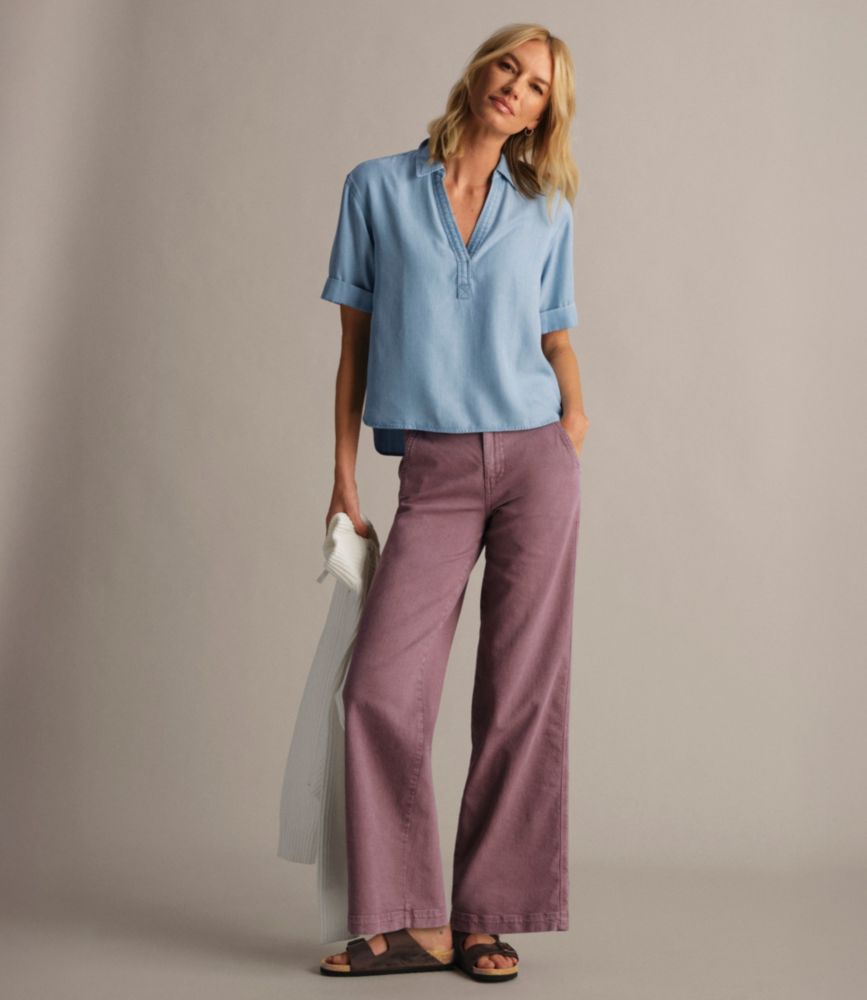 Women's Soft-Washed Polo
