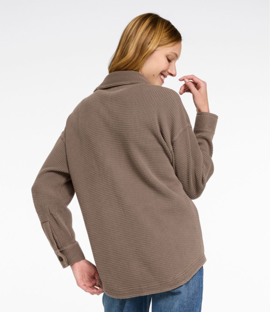 Women's Sunwashed Waffle Big Shirt