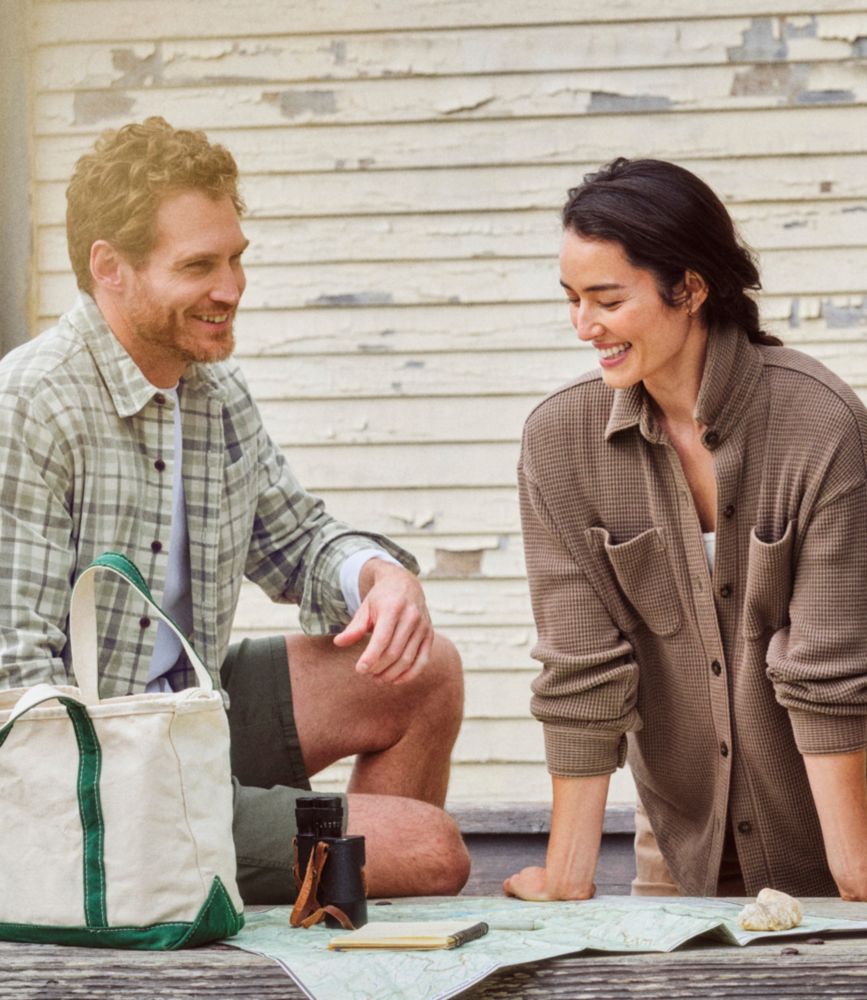 Women's Sunwashed Waffle Big Shirt