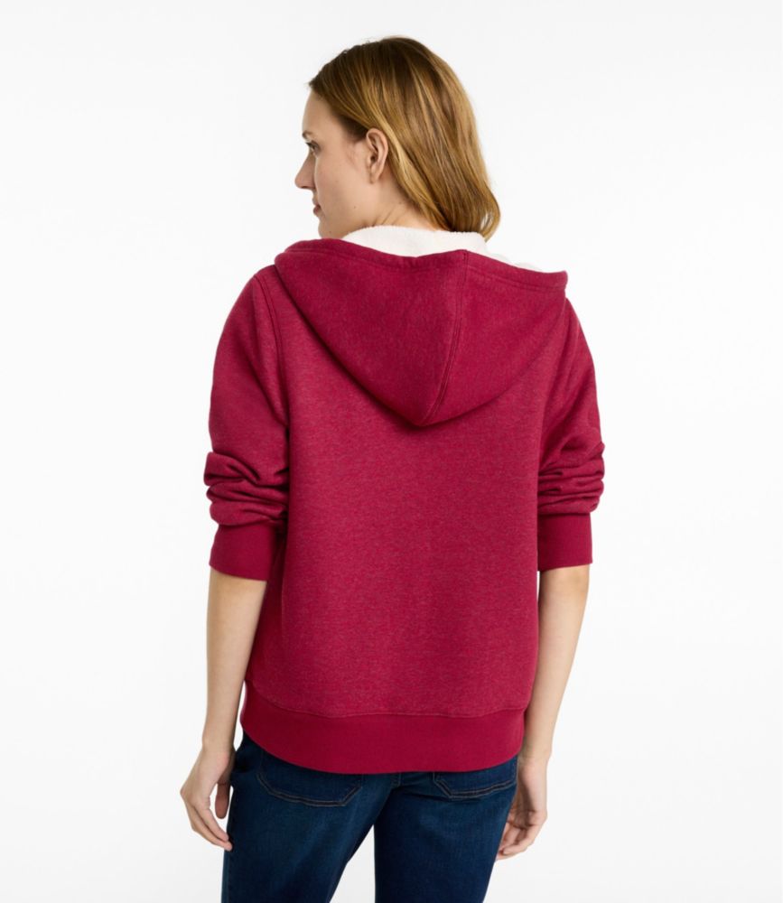 Women's Essentials Sweatshirt, Lined Full-Zip Hoodie