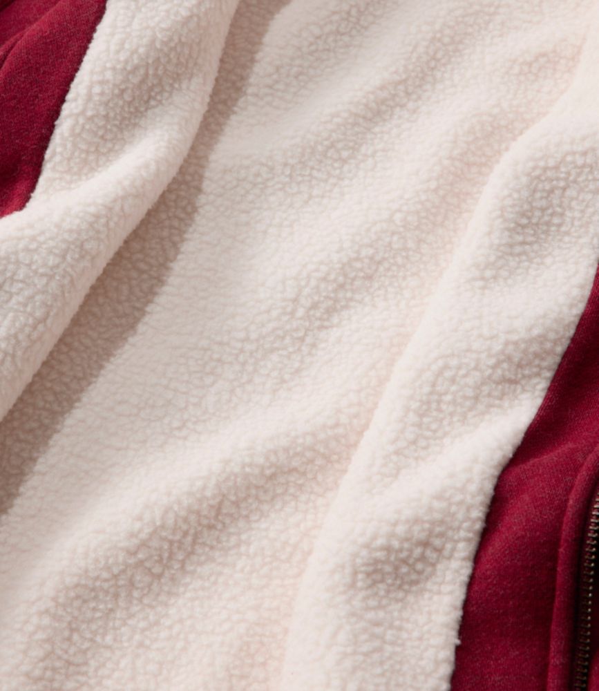 Women's Essentials Sweatshirt, Lined Full-Zip Hoodie