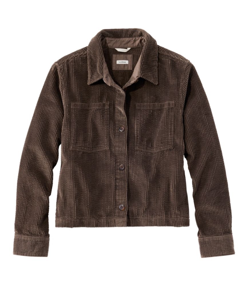Women's Comfort Corduroy Cropped Shirt