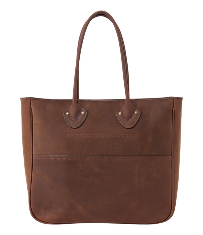 Signature Double L&reg; Leather Bag, Chocolate Pebbled Leather, small image number 2