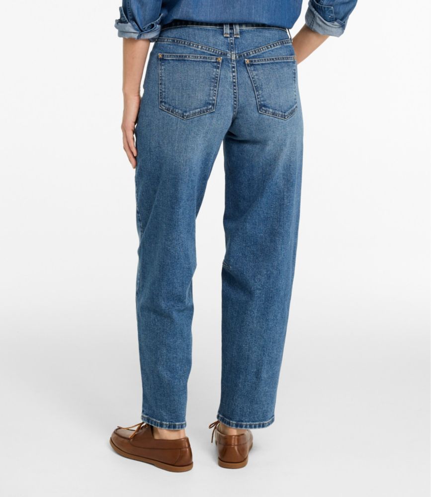 Women's 207 Vintage Jeans, Mid-Rise Barrel-Leg, Faded Indigo, small image number 3