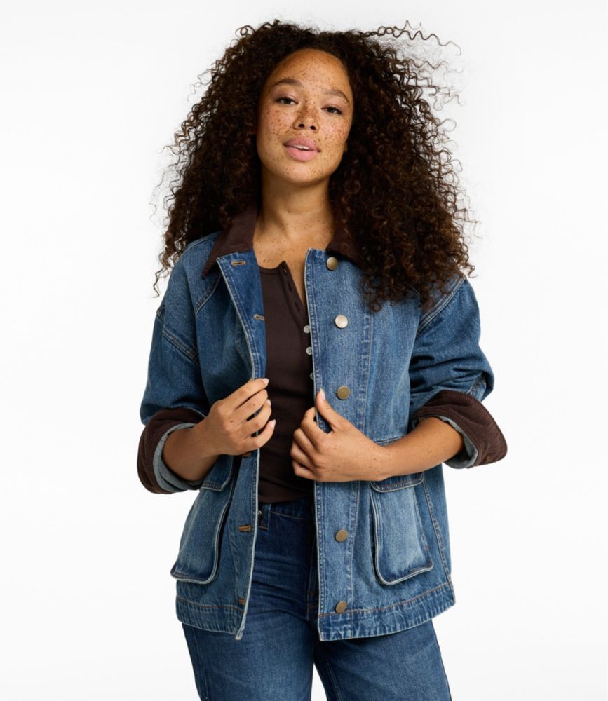 Women's Signature Double L® Denim Barn Coat