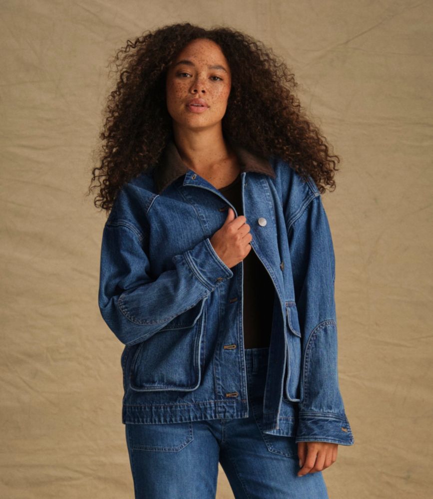 Women's Signature Double L® Denim Barn Coat