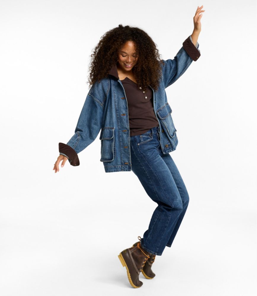 Women's Signature Double L® Denim Barn Coat