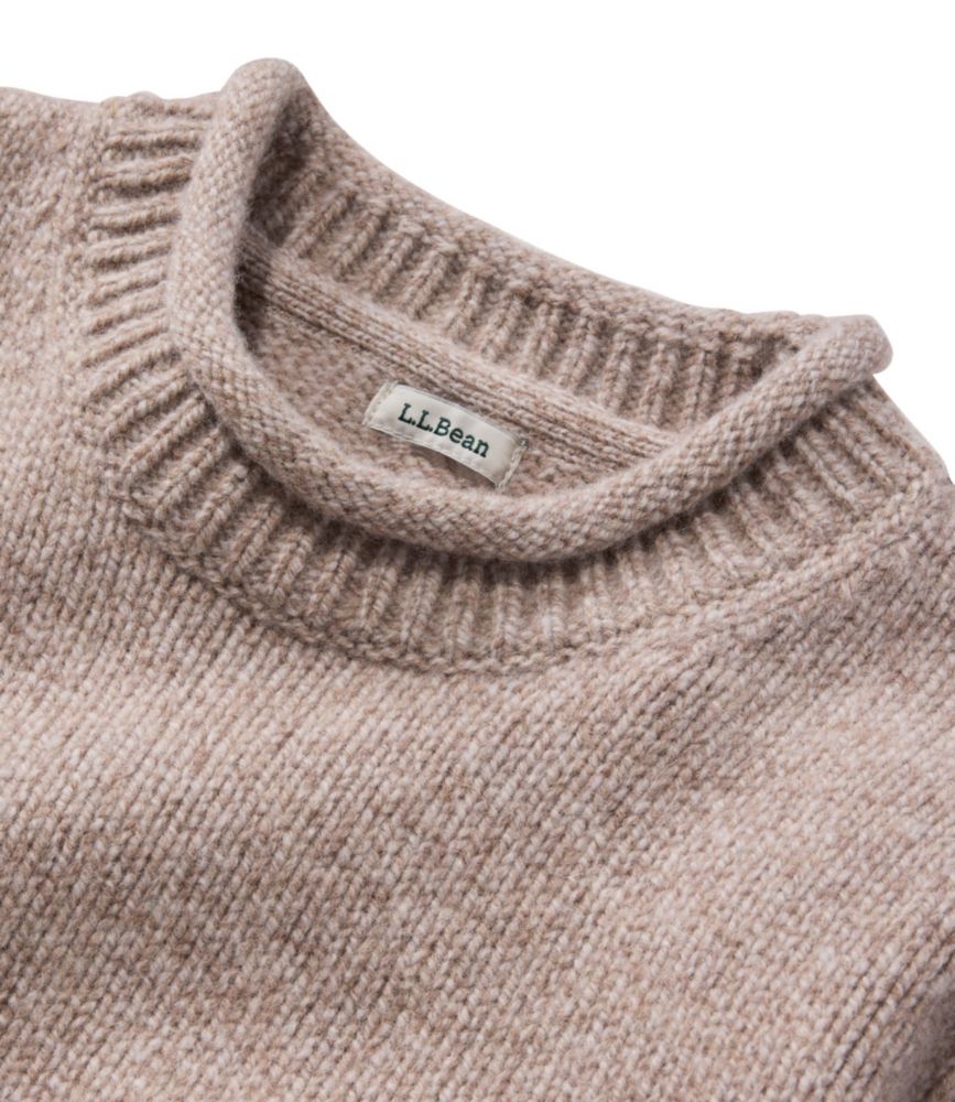 Women's Bean's Classic Ragg Wool Sweater, Rollneck