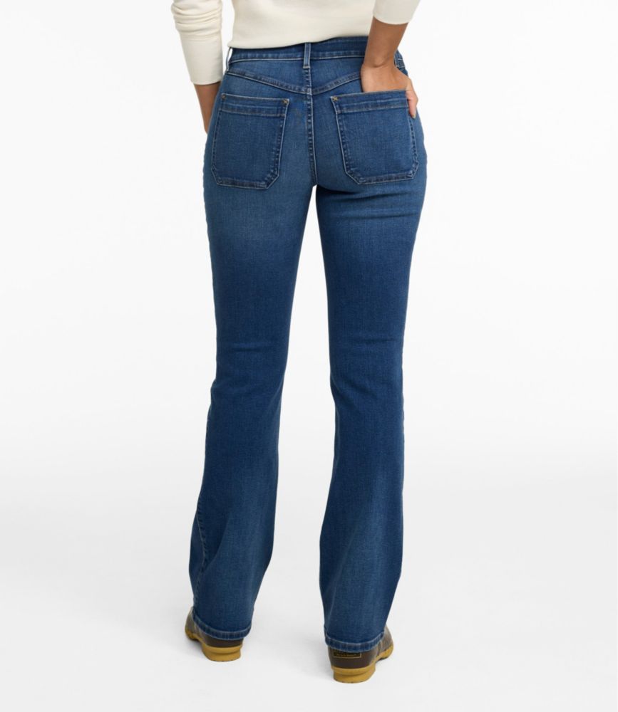 Women's L.L.Bean Go-Anywhere Jeans, Mid-Rise Bootcut
