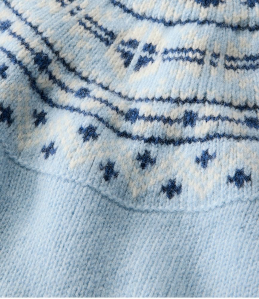 Women's Bean's Classic Ragg Wool Sweater, Rollneck Novelty