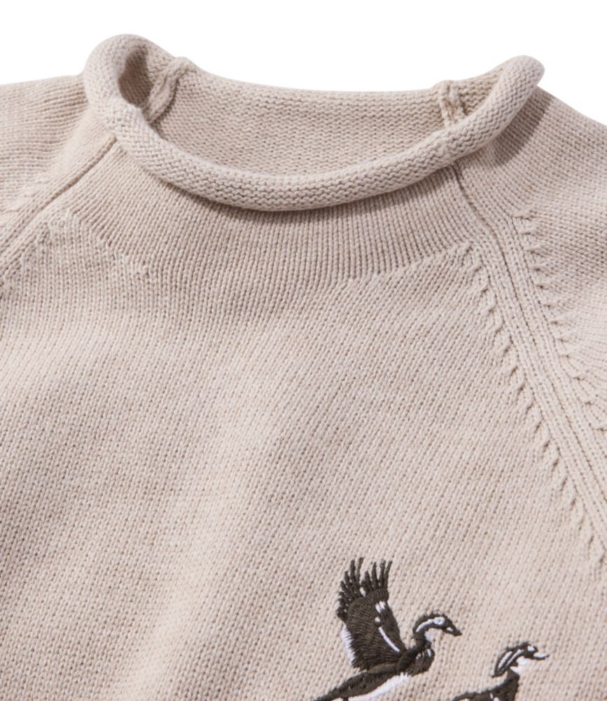 Women's The Original Double L&reg; Sweater, Novelty Rollneck, Fig Golden Dog, small image number 4