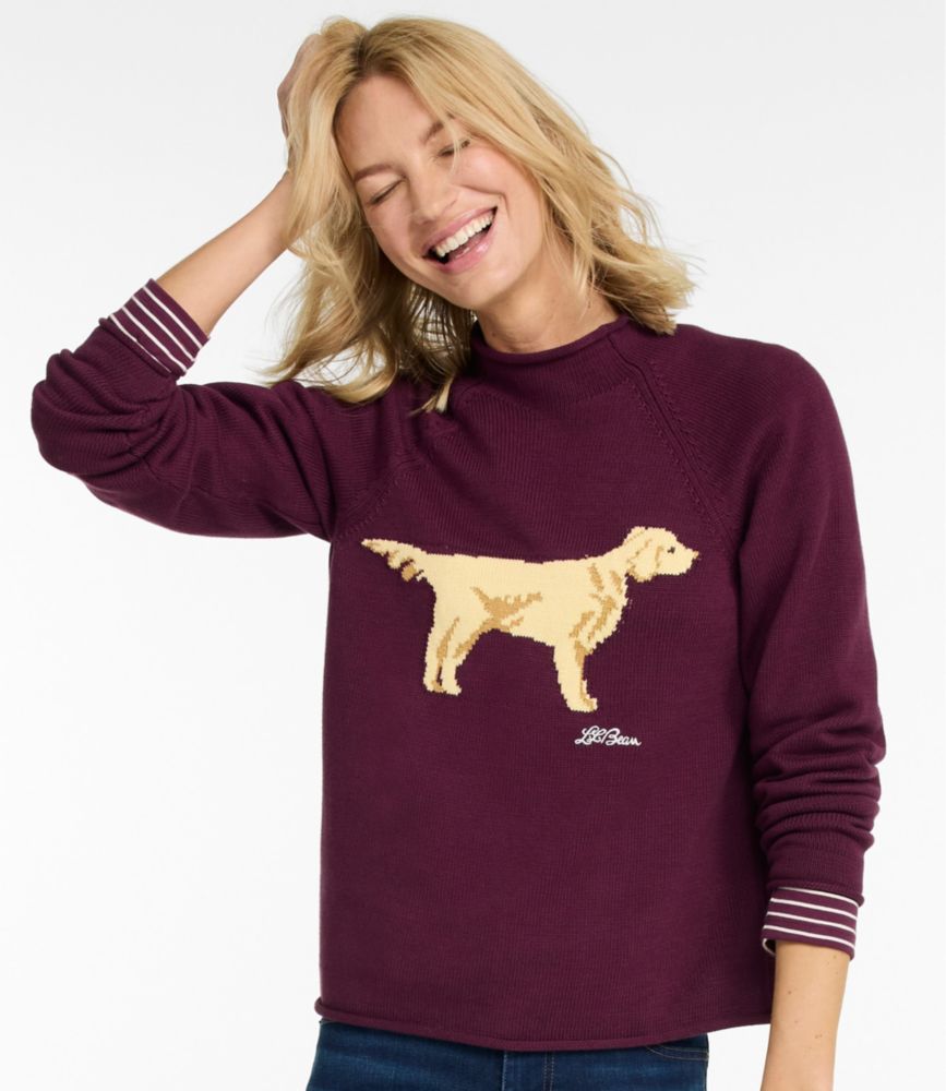 Women's The Original Double L® Sweater, Novelty Rollneck, New