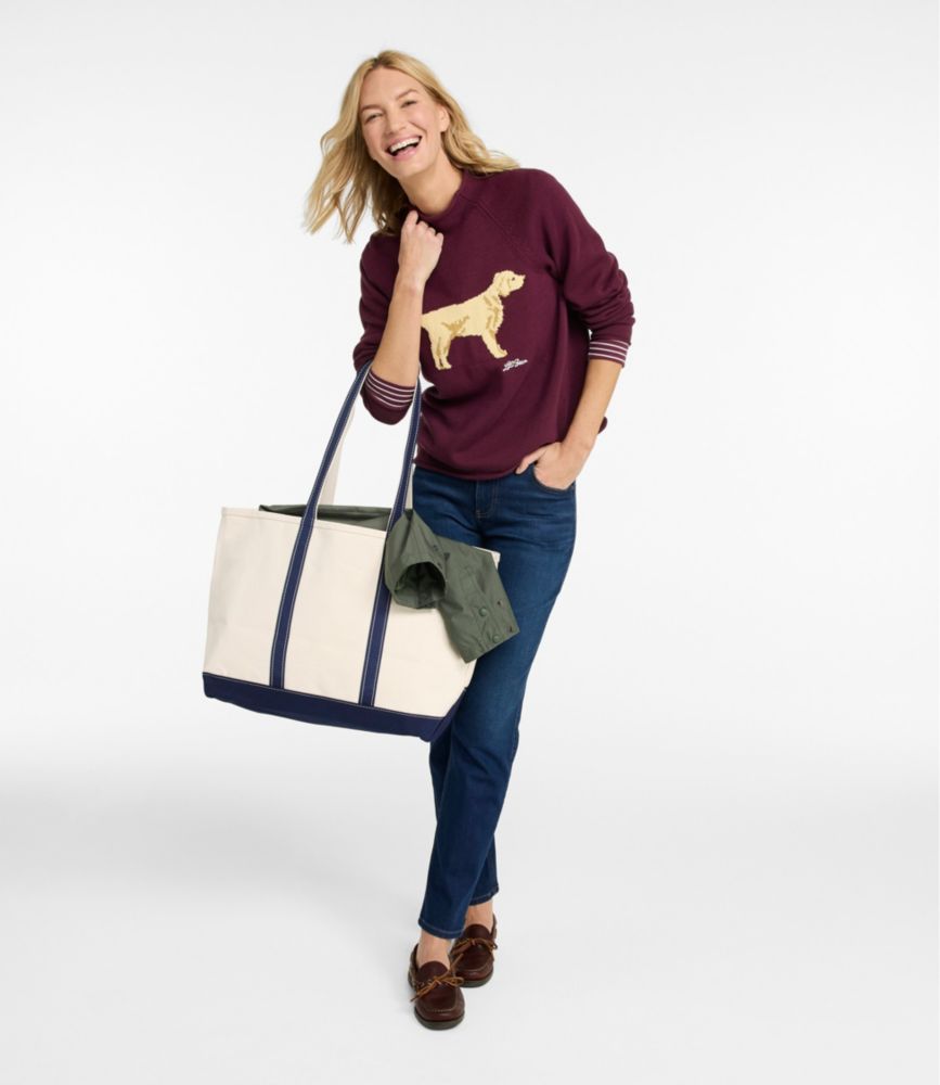 Women's The Original Double L® Sweater, Novelty Rollneck
