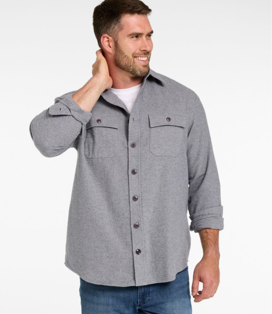 Men's 1933 Chamois Cloth Shirt, Slim Fit, Barley, small image number 4