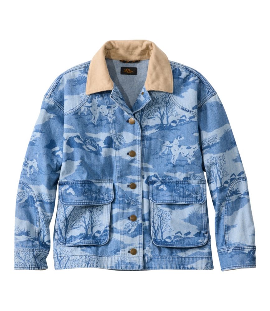 Women's Signature Double L® Denim Barn Coat, Novelty