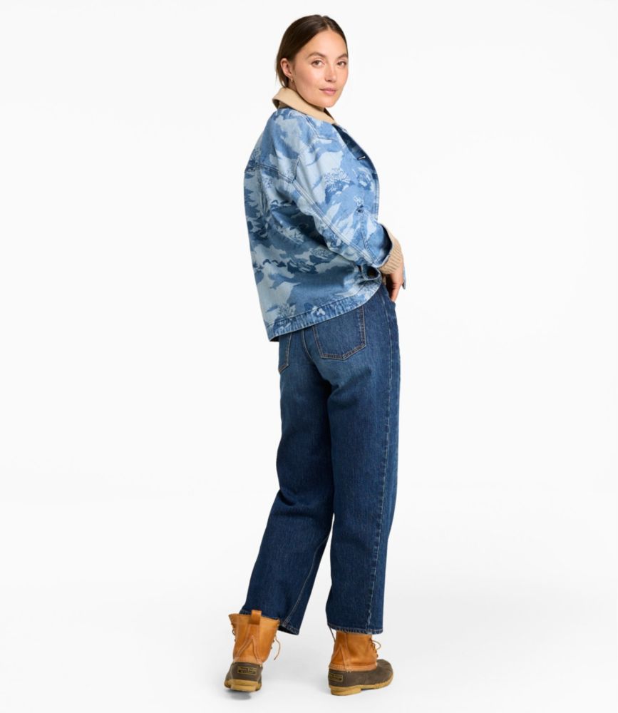 Women's Signature Double L® Denim Barn Coat, Novelty