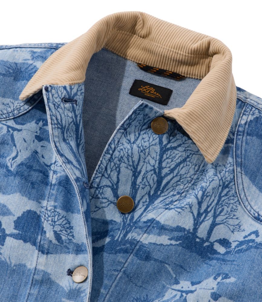 Women's Signature Double L® Denim Barn Coat, Novelty