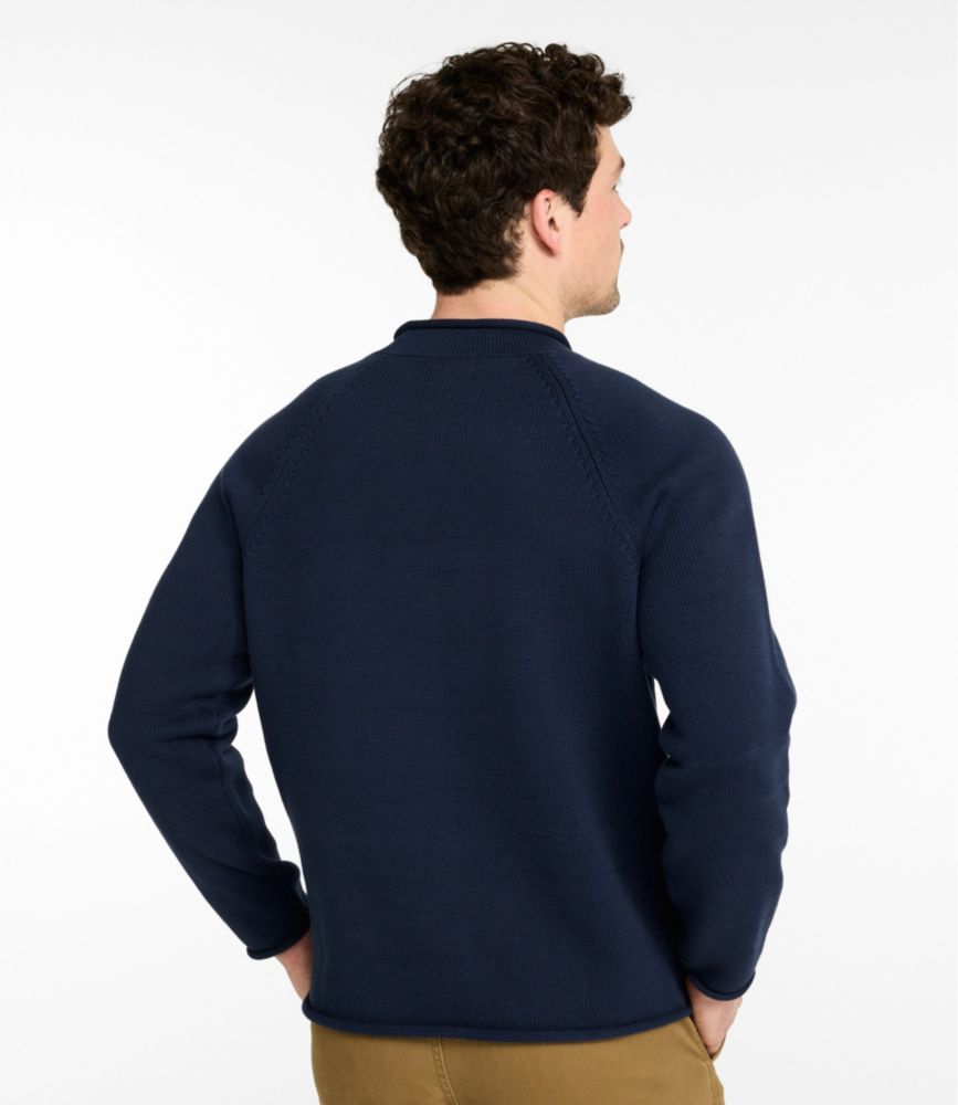 Men's The Original Double L&reg; Rollneck Sweater, Novelty, Classic Navy Duck, small image number 3