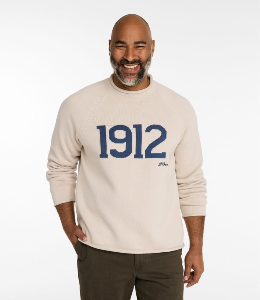 Men's The Original Double L&reg; Rollneck Sweater, Novelty, Classic Navy Duck, small image number 4