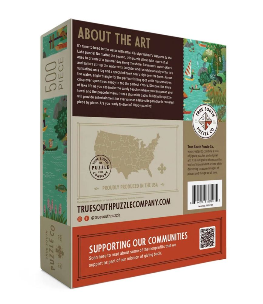 Lake Living Puzzle, 500 Pieces