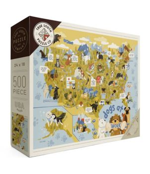 Dogs at Work Puzzle, 500 Pieces