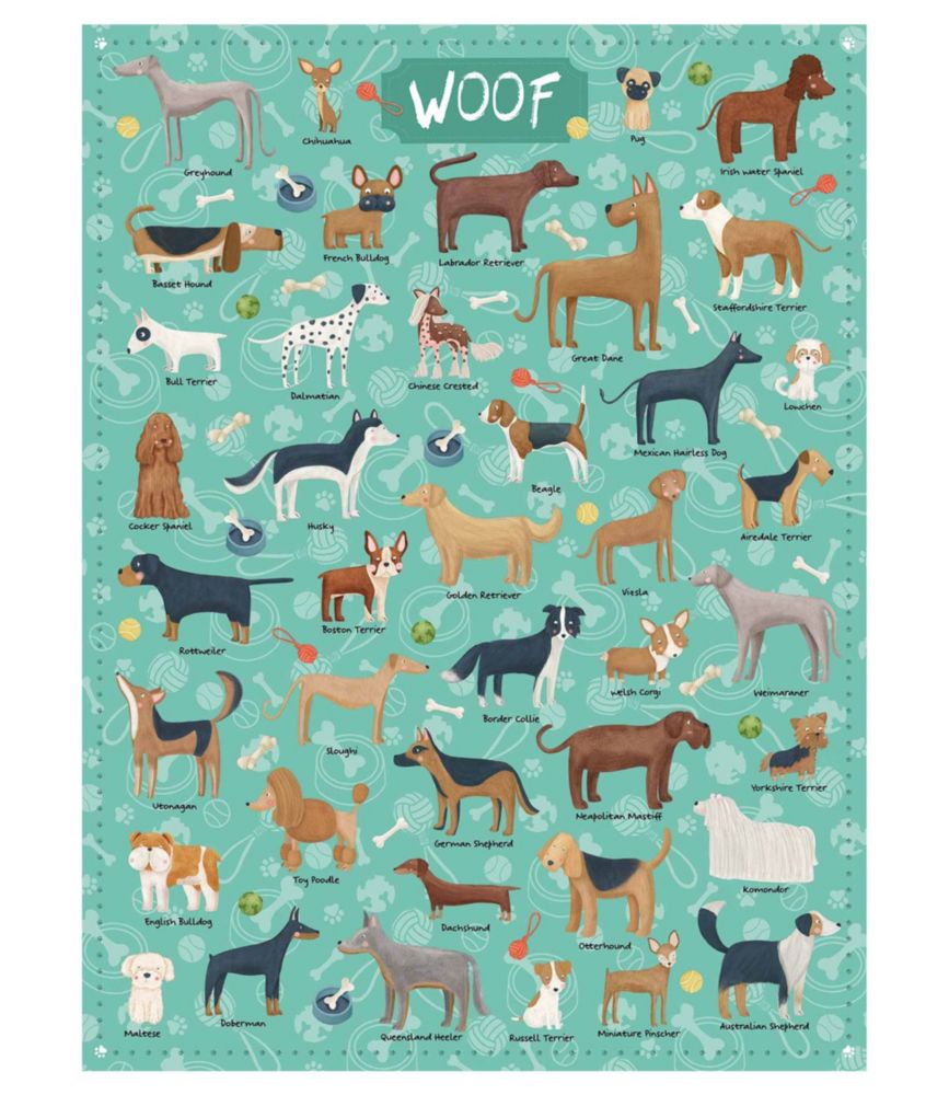 Woof Dogs Puzzle, 500 Pieces