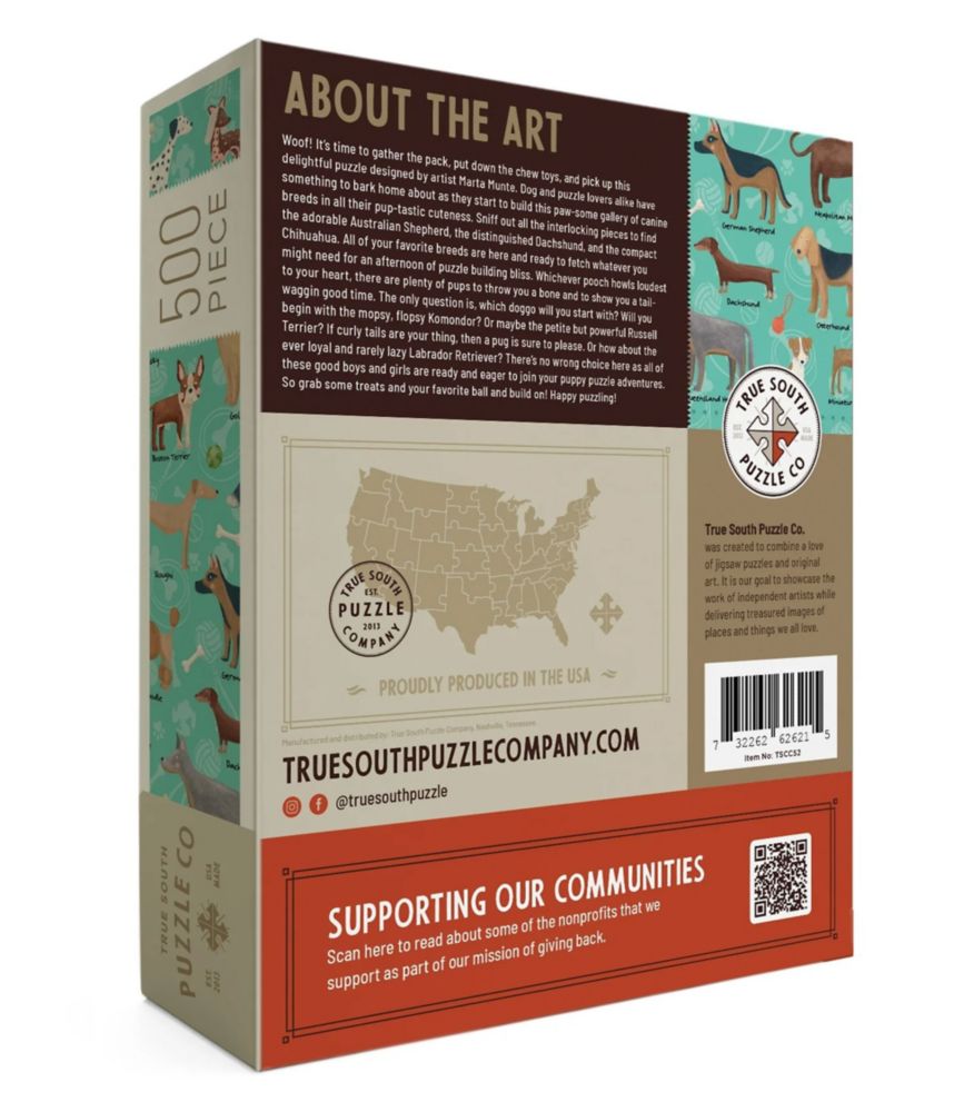 Woof Dogs Puzzle, 500 Pieces