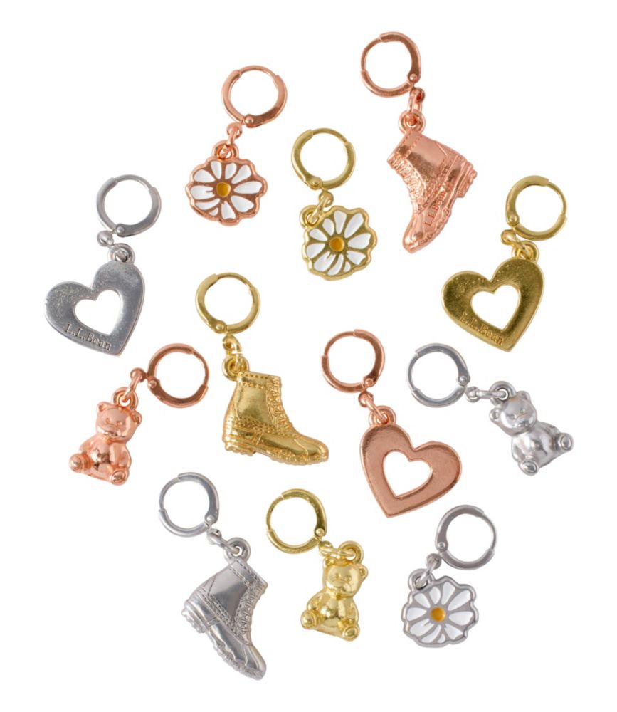L.L.Bean Footwear Charms, Fun Pack, Gold, small image number 4